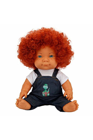 Kıvırcık Saçlı Curly Bebek 35 cm