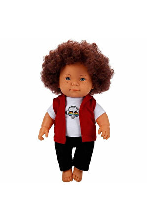 Kıvırcık Saçlı Curly Bebek 35 cm