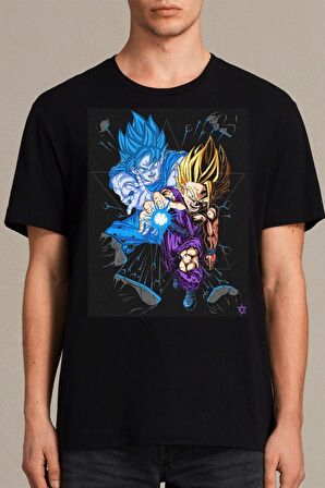 Erkek Siyah Gohan ve Goku