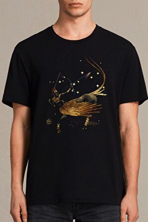 Erkek Siyah Ok Atan Adam