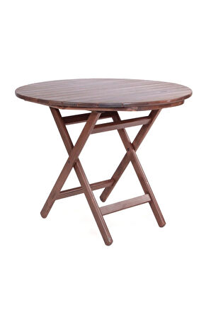 Katlanır Ahşap Masa - 70 cm. Buzludja