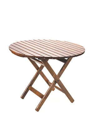 Katlanır Ahşap Masa 90 cm. Buzludja