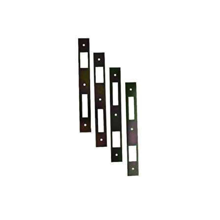 Beşel BA460KD Kadmiyum Düz Kilit Karşılığı - 10 Adet