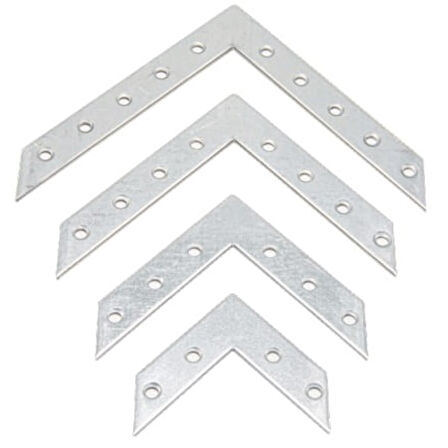 Beşel BA610 Kaplamalı Kalın No.10 Sac Gönye - 50 Adet