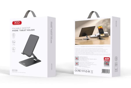Katlanabilir Masaüstü Telefon ve Tablet Standı (C135) Masa Üstü Görüntülü Görüşme Destek Aparatı