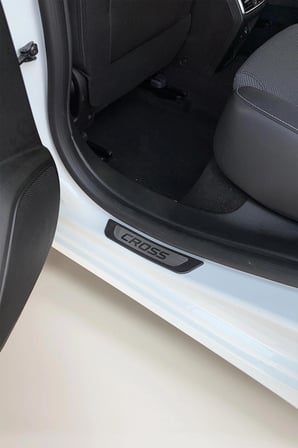 FIAT EGEA CROSS Krom Kapı Eşik Koruması Tüm Modeller ile uyumlu 4 parça
