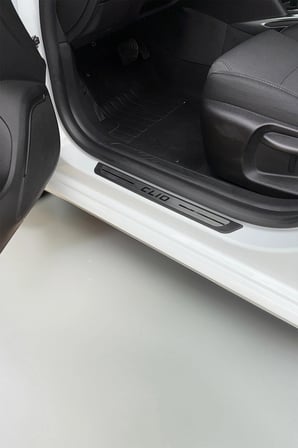 RENAULT CLİO 4 HB/SW  Krom Kapı Eşik Koruması 2012 VE ÜZERİ Tüm Modeller ile uyumlu 4 parça