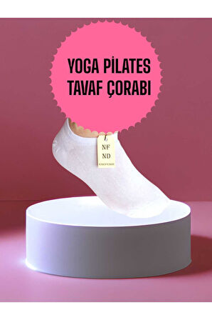 BABET ÇORAP GÖRÜNMEZ ÇORAP SPOR YOGA PİLATES SNEAKERS KAYMAZ SİLİKON TABAN 36-40 BEYAZ