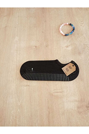 BABET ÇORAP GÖRÜNMEZ ÇORAP SPOR YOGA PİLATES SNEAKERS KAYMAZ SİLİKON TABAN 36-40 SİYAH