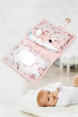 Baby Alt Bakım Çantası - Bebek Alt Bakım Çantası 26*22*18 cm