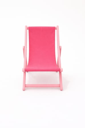 Babycino Ahşap Çocuk Koltuğu Pembe