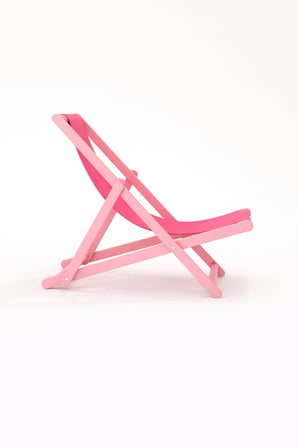 Babycino Ahşap Çocuk Koltuğu Pembe