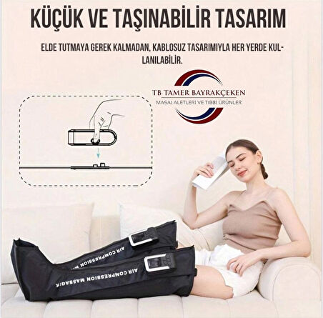 Hava basinçli Bacaklar masaj aleti