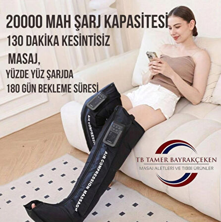 Hava basinçli Bacaklar masaj aleti