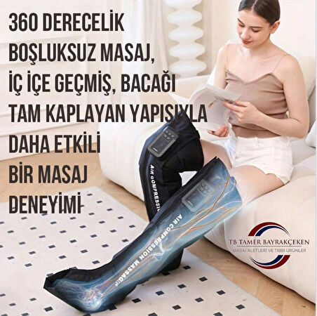 Hava basinçli Bacaklar masaj aleti