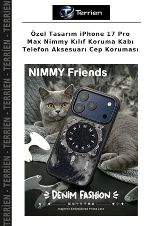 Özel Tasarım iPhone 17 Pro Max Nimmy Kılıf Koruma Kabı Telefon Aksesuarı Cep Koruması