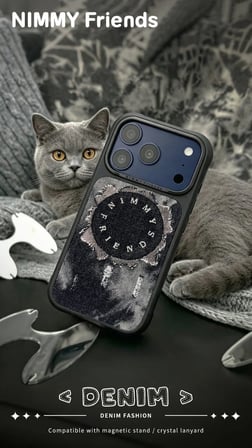 Özel Tasarım iPhone 17 Pro Max Nimmy Kılıf Koruma Kabı Telefon Aksesuarı Cep Koruması