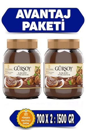 Renklendirici Ve Koruyucu Içermeyen Kakaolu Fındık Kreması Avantaj Paket 2 Li