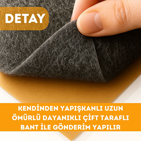 Beylini Kendinden Yapışkanlı Bagaj Kaplaması Keçe Oto Zemin Kapı Çatı Dayanıklı Uzun Ömürlü Araç Kaplama 3mm