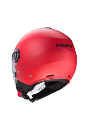 Motosiklet Kaskı Riviera V4 Güneş Vizörlü Kırmızı Motorcu Kaskı
