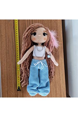 El Yapımı Amigurumi Oyuncak Bebek – Bohem Tarz