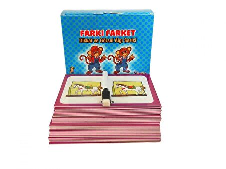 Saklı Nesneler - Farkı Farket - Labirentler - Parça Bütün Ilişkisi - (7-77 Yaş) 4 lü Set