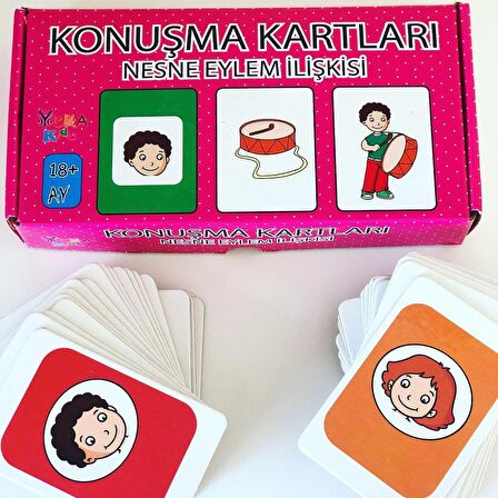 Konuşma Kartları 3lü Set