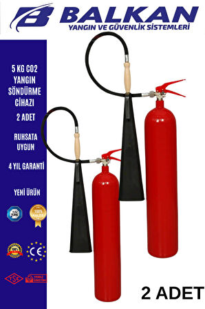 5 KG CO2 YANGIN SÖNDÜRME CİHAZI 2 ADET