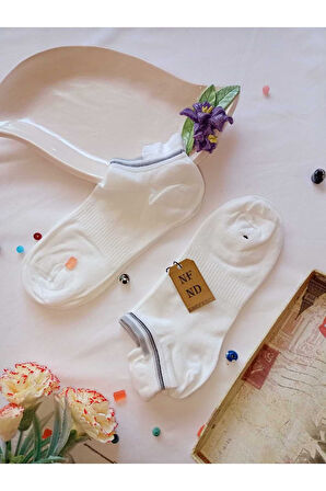 2 ÇİFT HEDİYE PATİK ÇORAP TOPUK TAKVİYELİ ERKEK KADIN SIKMAYAN EKRU BAMBU(DİKİŞSİZ) SİYAH 36-40