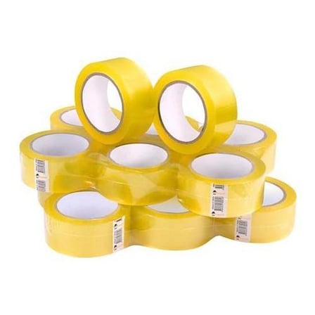 Cassa 45 mm x 100 m Şeffaf Akrilik Koli Bandı - 48'li Tam Koli