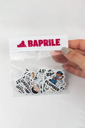 İngilizce Meslekler Sticker Paketi 23 Parça Kaliteli Su Geçirmez Etiket Seti