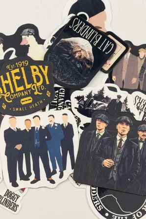 Peaky Blinders Sticker Paketi 27 Parça Kaliteli Su Geçirmez Laptop Telefon Termos Etiket Seti