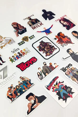 The Boys Sticker Paketi 22 Parça Kaliteli Su Geçirmez Laptop Telefon Termos Etiket Seti