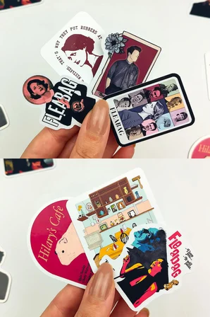 Fleabag Sticker Paketi 20 Parça Kaliteli Su Geçirmez Laptop Telefon Termos Etiket Seti