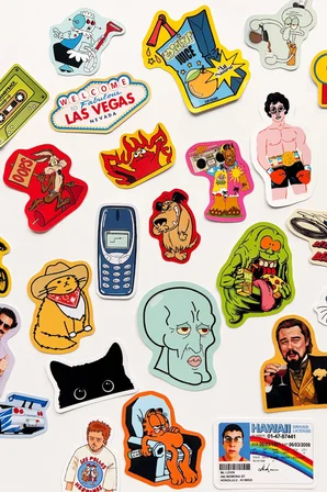 The Dump I Eğlenceli Sticker Koleksiyonu 30 Parça Laptop Telefon Termos Etiket Seti