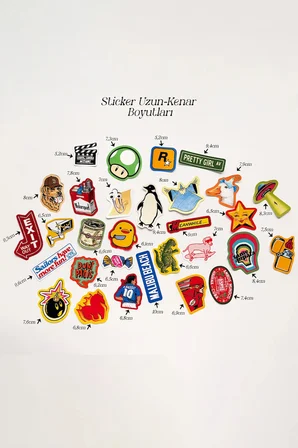 The Dump II Eğlenceli Sticker Koleksiyonu 30 Parça Laptop Telefon Termos Etiket Seti