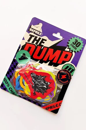 The Dump III Eğlenceli Sticker Koleksiyonu 30 Parça Laptop Telefon Termos Etiket Seti