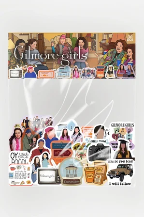 Gilmore Girls 30 Parça Sticker Paketi Suya Dayanıklı Laptop Termos Telefon Etiket Seti