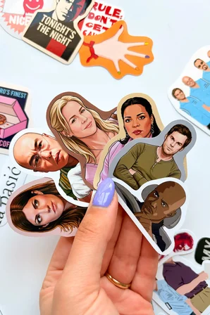 Dexter 25 Parça Sticker Paketi Suya Dayanıklı Laptop Termos Telefon Etiket Seti