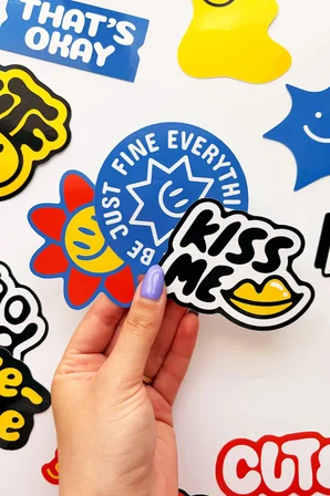 The Dump V Eğlenceli Sticker Koleksiyonu 18 Parça Laptop Kaykay Termos Etiket Seti