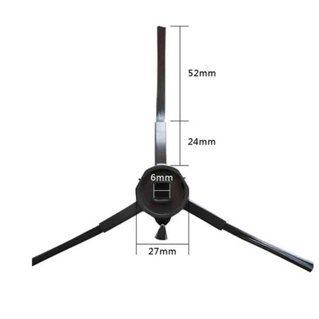 Philips Homerun Serisi 3000, XU3100/01 XU3110/02 için Yan Fırça 2 Adet