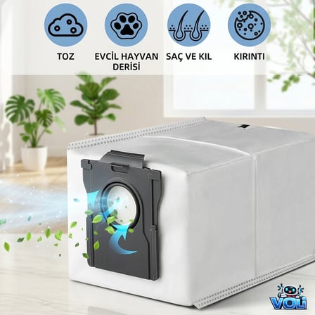 Dreame X40 Ultra L40 Ultra Toz Torbası Yedek 2 adet