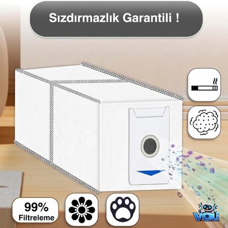 Ecovacs DEEBOT T30 Omni , T30 Pro , Yeedi m12 pro+  Toz torbası 2 Adet