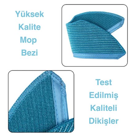 Philips Homerun 2000, XU2000/10 XU2000/20 XU2100/10 için 2 Adet Mop Bezi