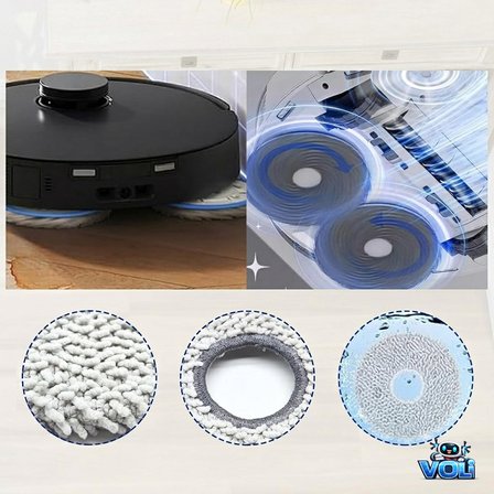 Ecovacs DEEBOT T30S T30S Care ve Combo Mop Bezi 2 adet