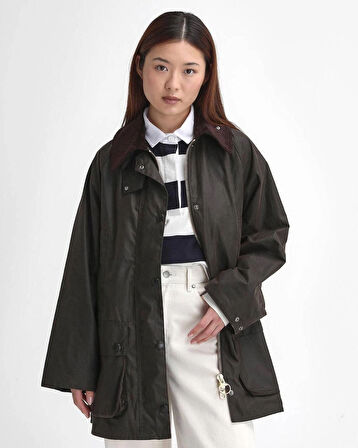 KADIN BARBOUR YAĞLI CEKET / MONT