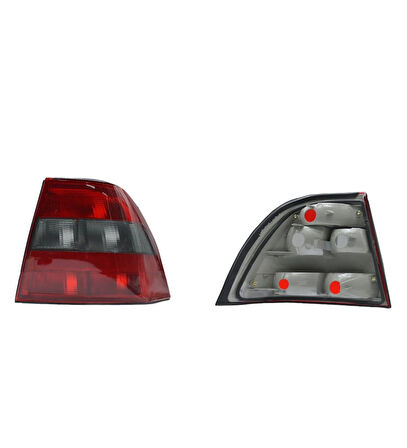 Opel Vectra B 1996-1999 Sağ Füme Stop