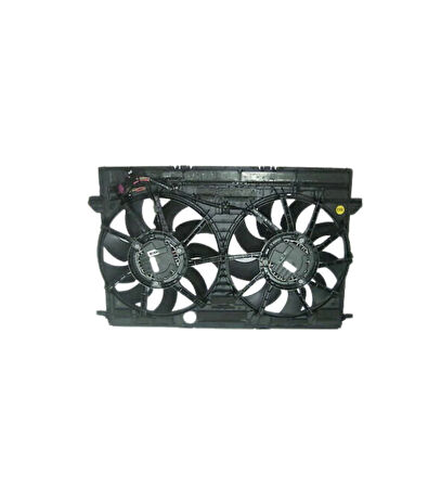 Audi A4 S4 RS4 A5 S5 RS5 A6 S6 A7 A8 S8 Q7 Q8 2016 Sonrası Fan Motoru Davlumbazlı 365 Mm 4 Fiş 400W
