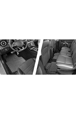 Fordotosan Mondeo 2001-2007 Araca Uyumlu Elit Siyah Oto Paspas Takımı