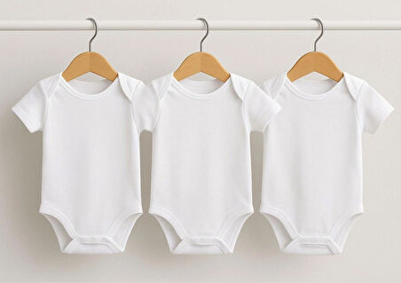 HANOVA CREATIVE- BASKISIZ BEBEK ZIBIN 3LÜ TAKIM